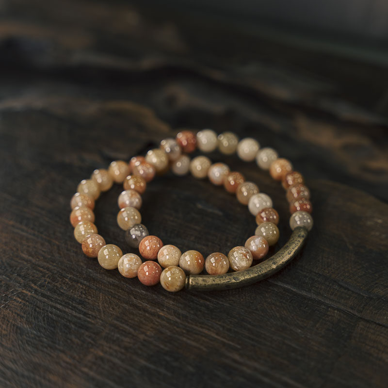 Apricot Twist Loop