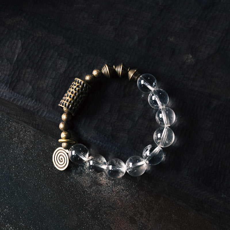 Clarity Dot Spiral Loop