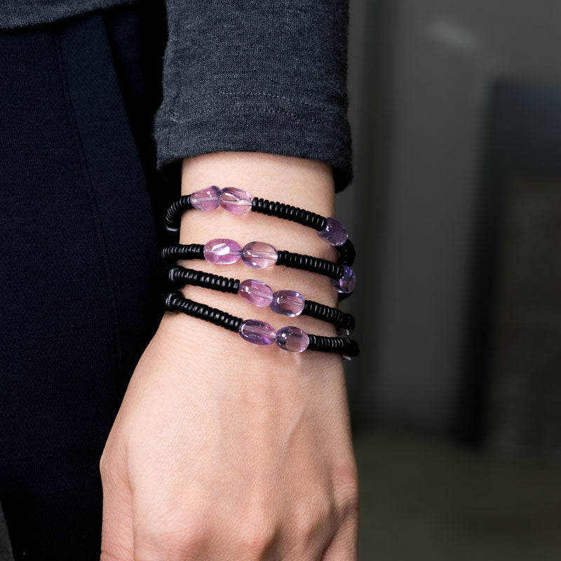 Violet Twist Wrap