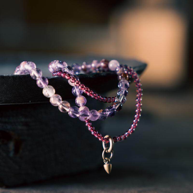 Plum Spike Wrap