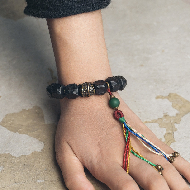 Facet Tassel Loop