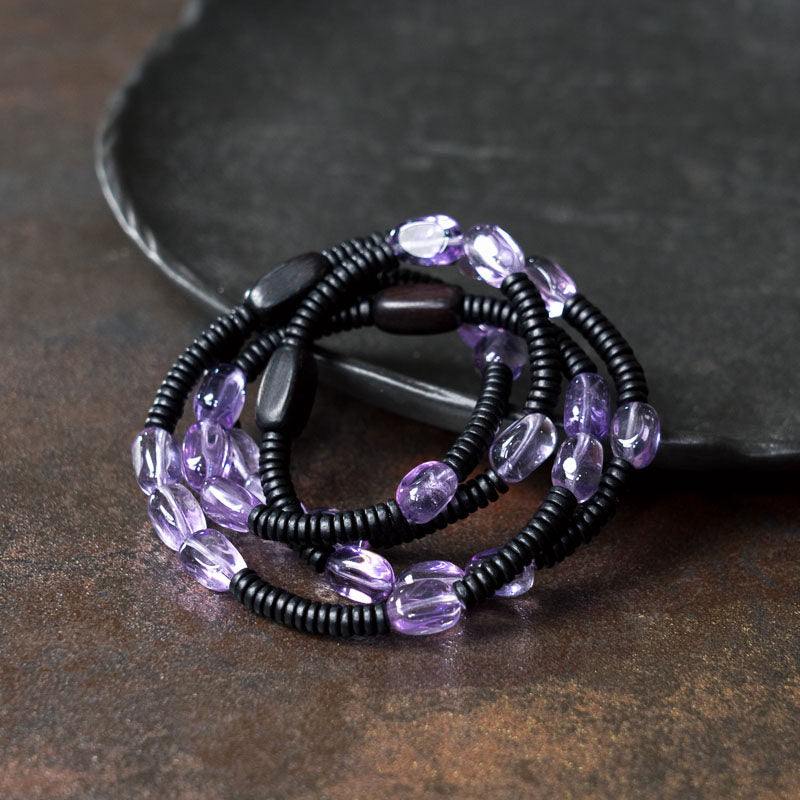 Violet Twist Wrap