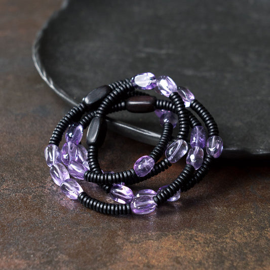 Violet Twist Wrap