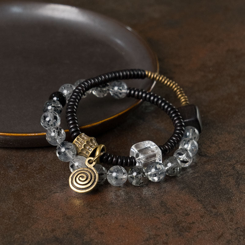 Spiral Speckle Wrap