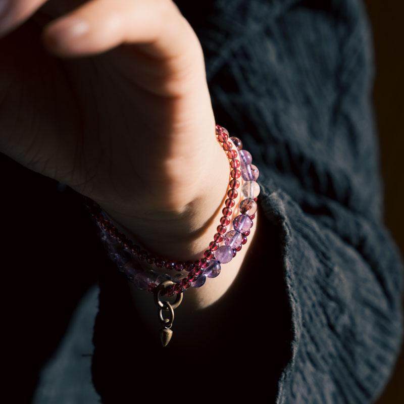 Plum Spike Wrap
