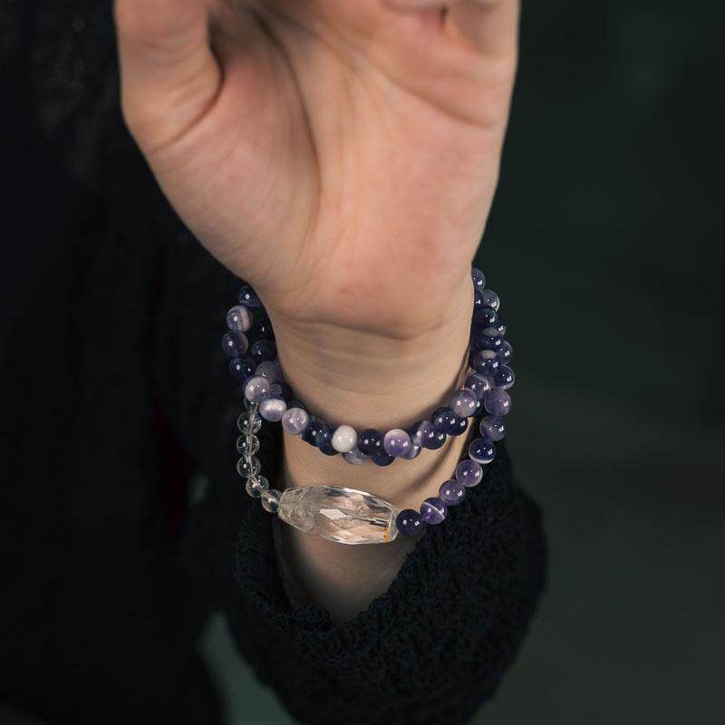 Violet Gleam Wrap