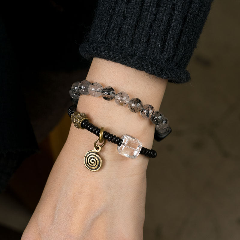 Spiral Speckle Wrap