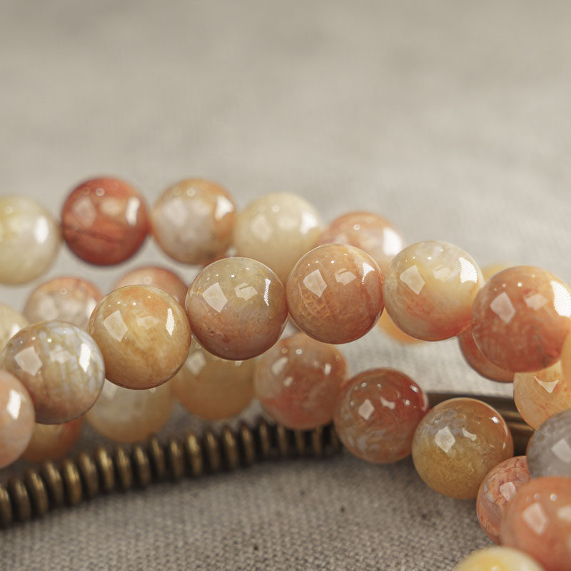 Peach Spiral Wrap