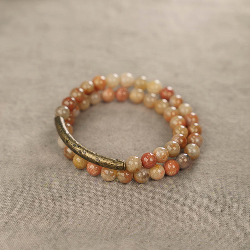 Apricot Twist Loop