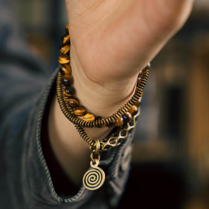Stripe Spiral Wrap