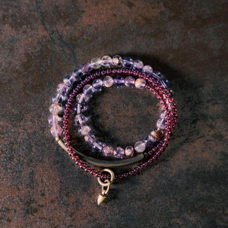 Plum Spike Wrap