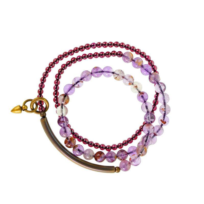 Plum Spike Wrap