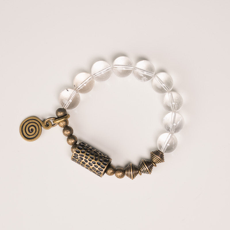 Clarity Dot Spiral Loop