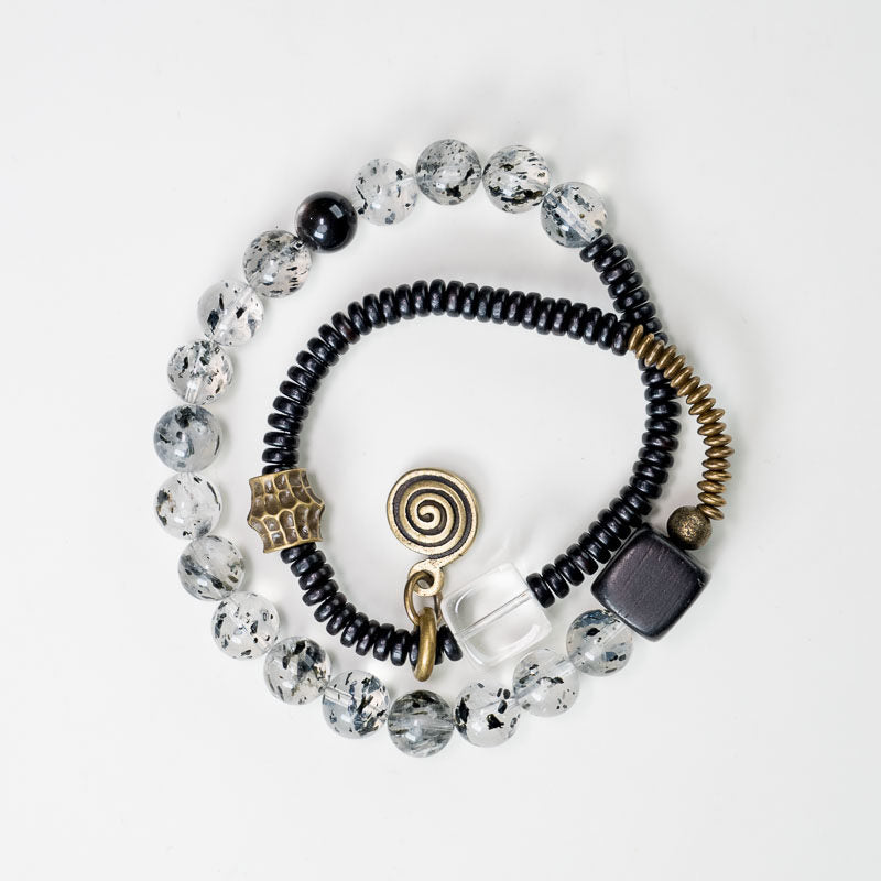 Spiral Speckle Wrap